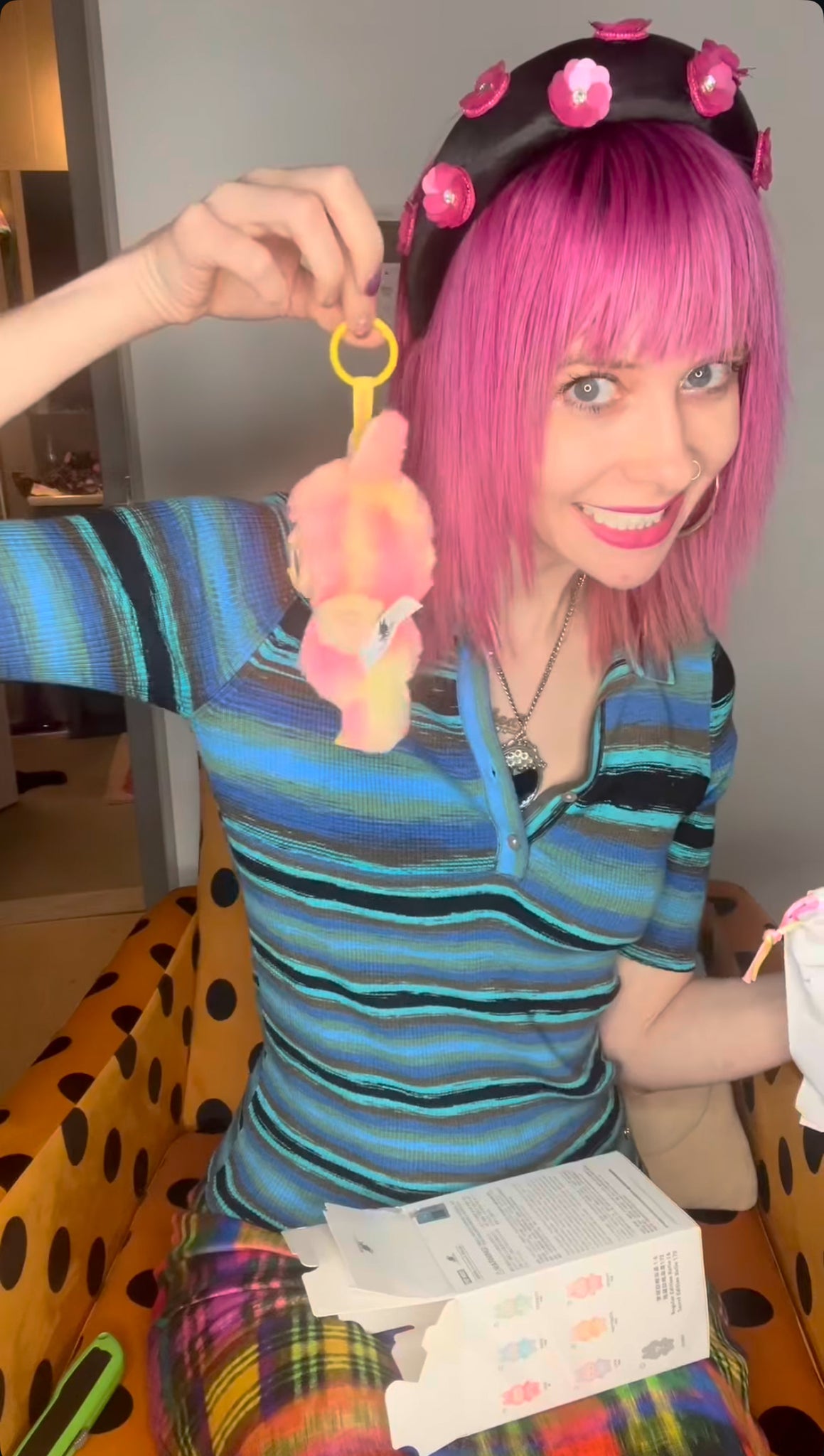 HETTIE x MOXIE Sequin Flower Padded Headband