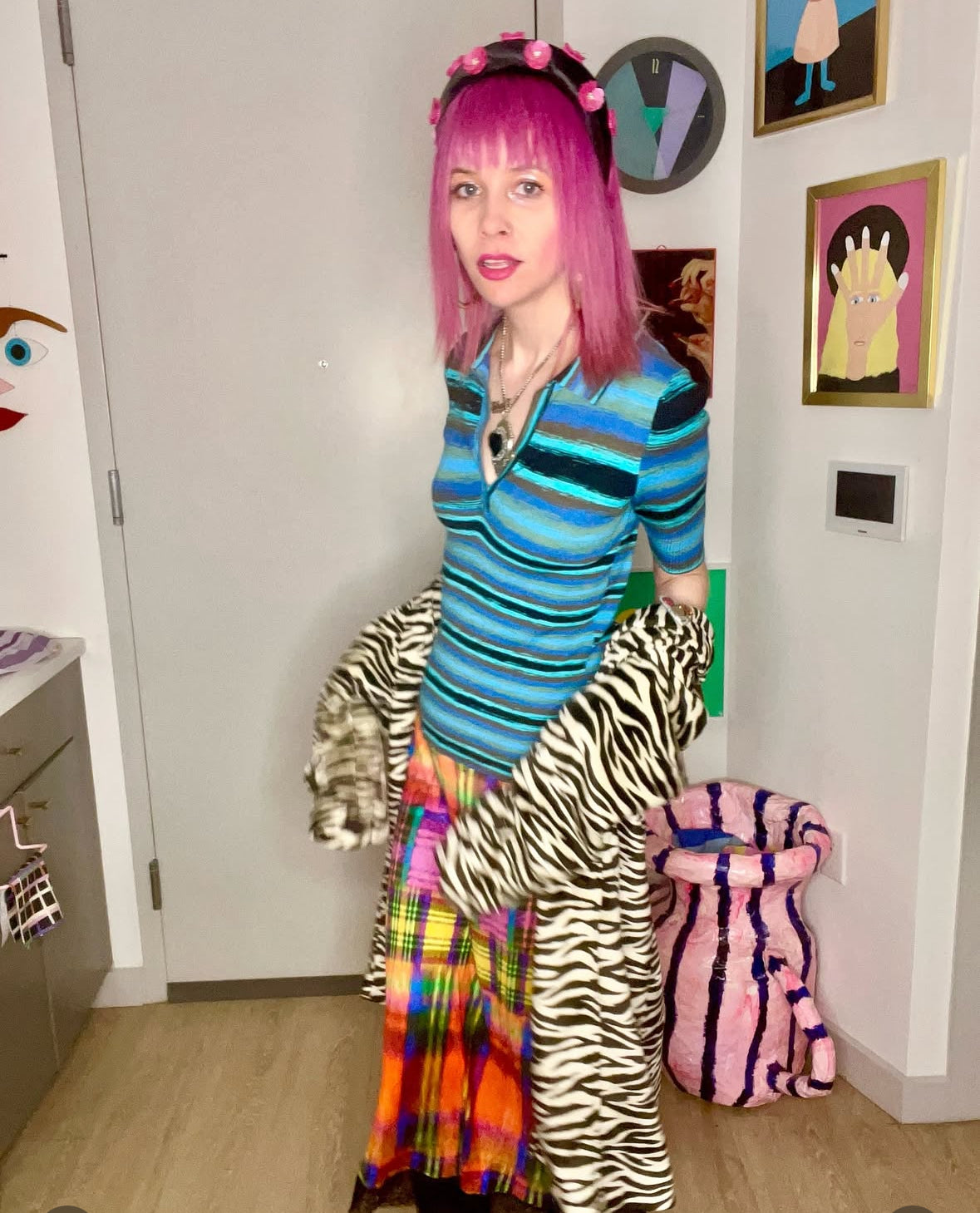 HETTIE x MOXIE Sequin Flower Padded Headband