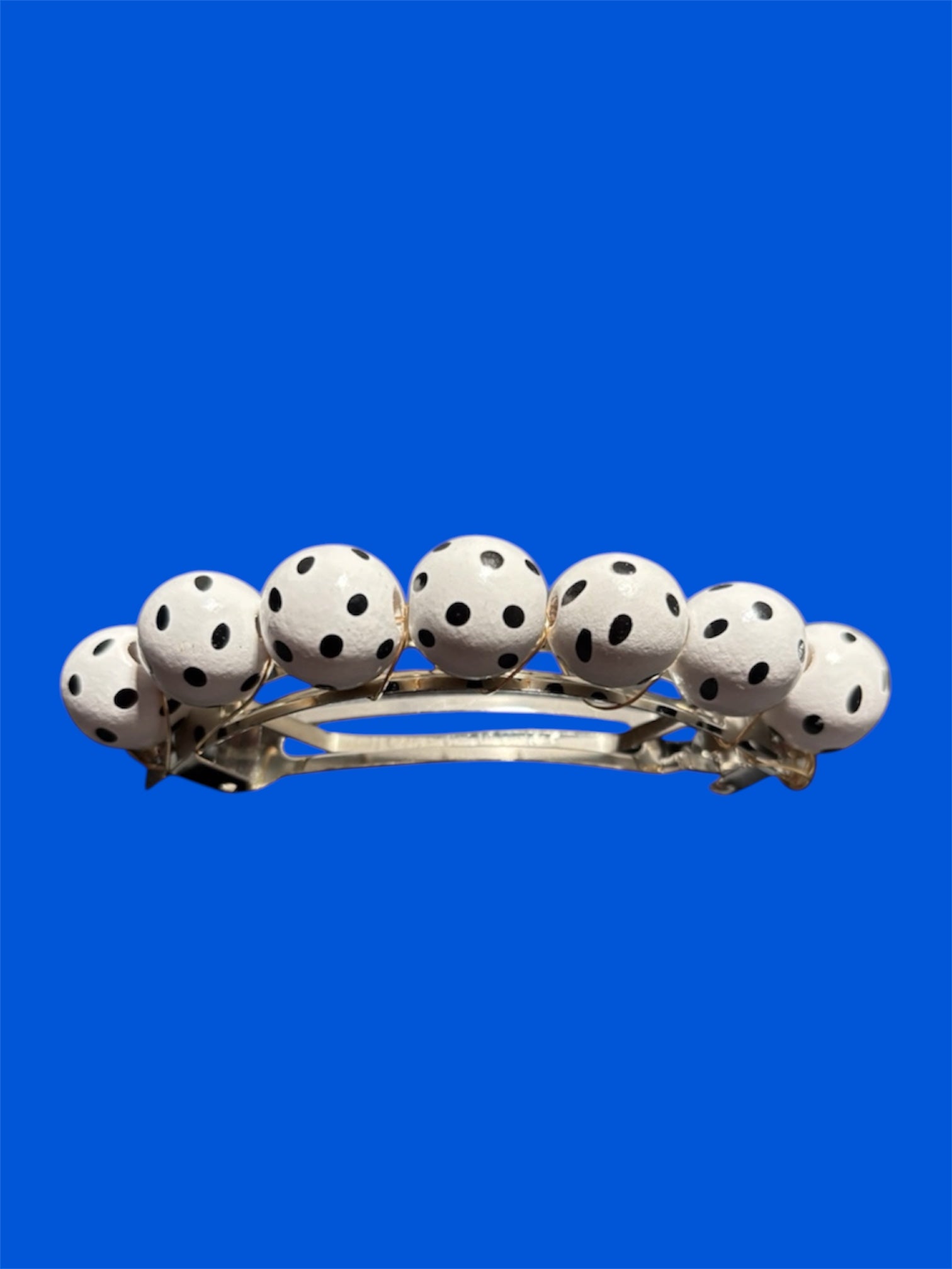 Polka Dot Cuff Barrette