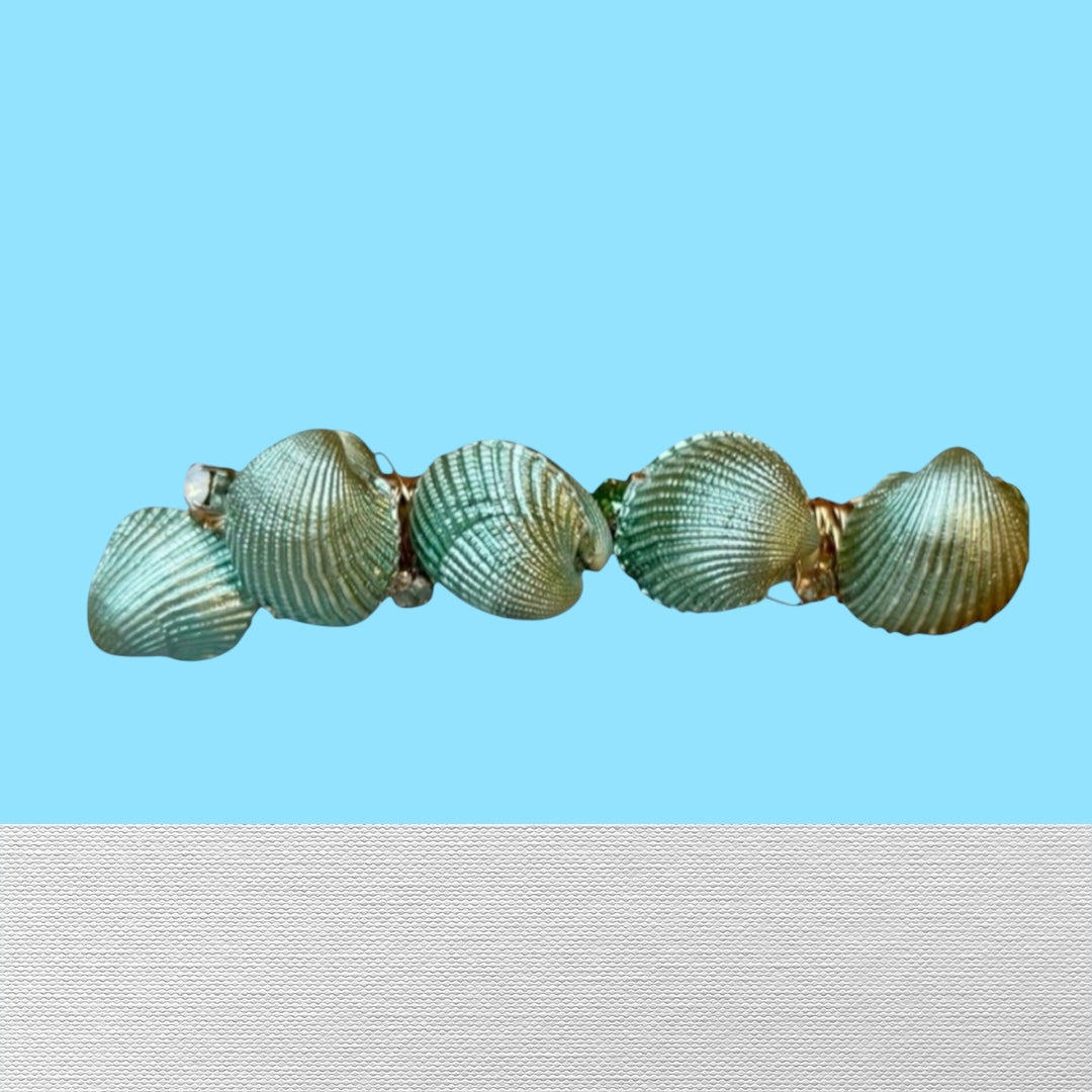 Crystal Shell Barrette