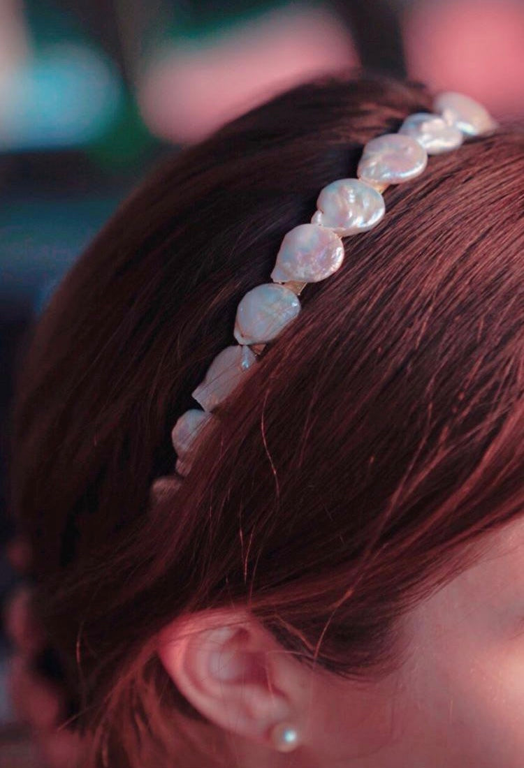 Moxie x Hettie “Ocean Pearl Headband”