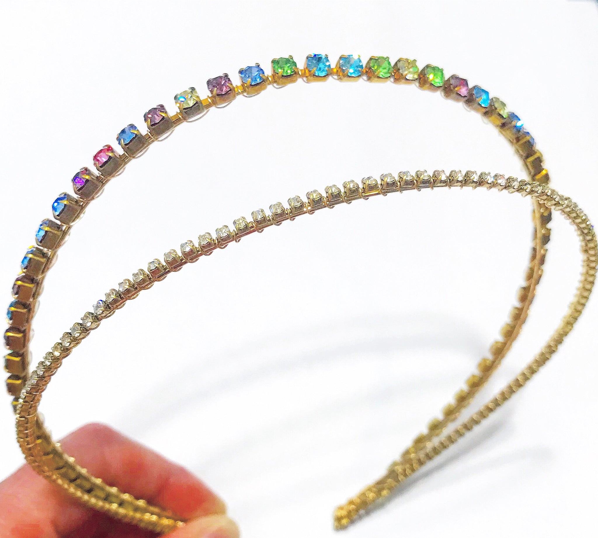 Rainbow Crystal Headpiece
