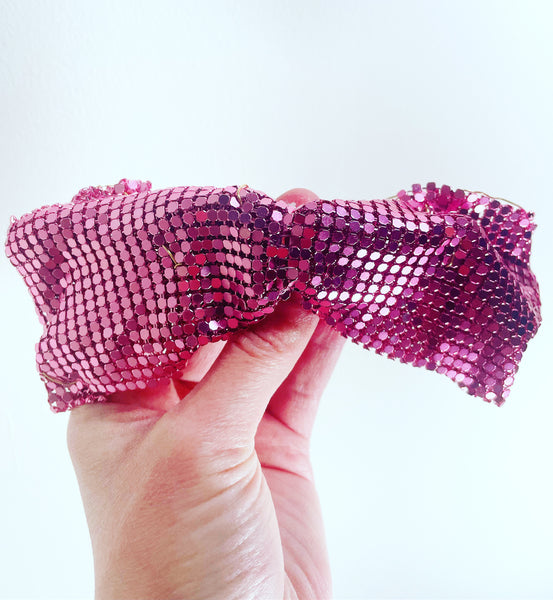Chainmail Bow Barrette