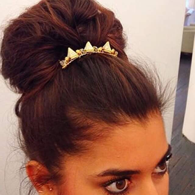 Crystal Spike Hair Comb