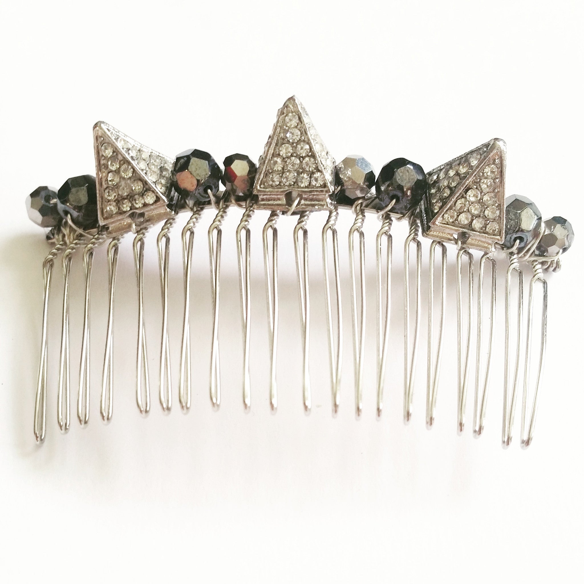 Crystal Spike Hair Comb