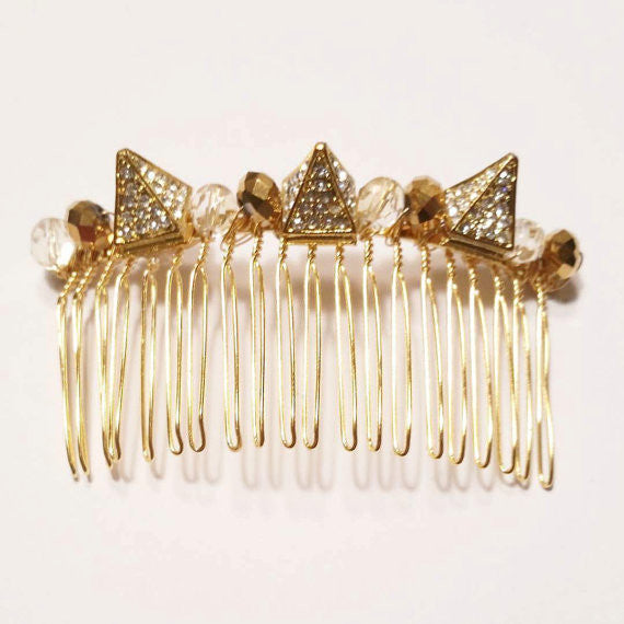 Crystal Spike Hair Comb